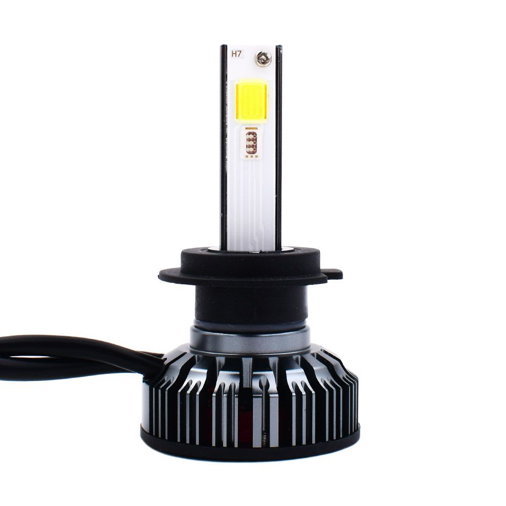 Φώτα Πορείας LED COB H7 RGB Ελεγχόμενα με Bluetooth & App Εφαρμογή 40W 6000K 6000lumen RGB-H7